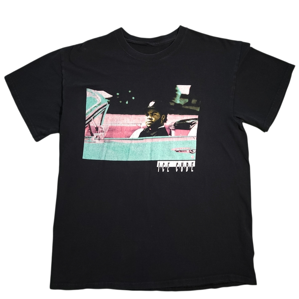 Ice Cube Graphic Short Sleeve Tee - Black